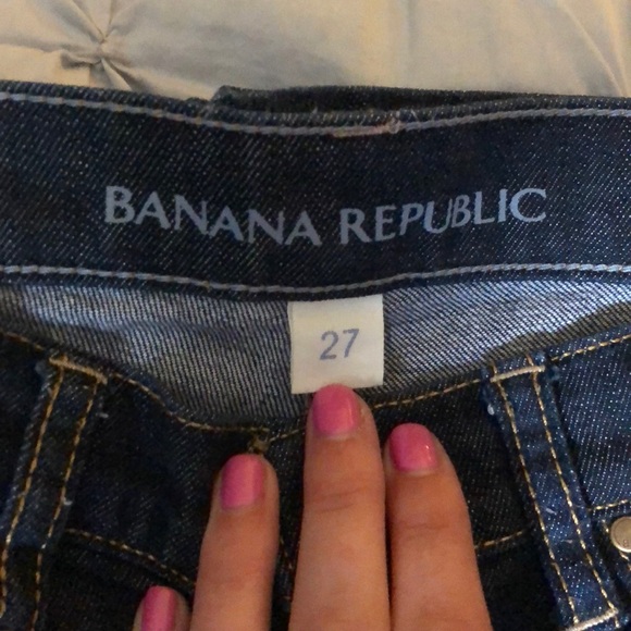 ✨Host Pick✨LIKE NEW Banana Republic, Bootcut Denim - Picture 4 of 5